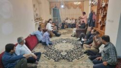 دیدار صمیمی اردشیر مطهری نماینده ی مردم در مجلس با مردم شریف روستای چنداب ایوانکی