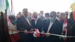 آیین افتتاح ساختمان هلال احمر شهرستان آرادان