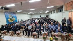 حضور اردشیر مطهری نماینده مردم در مجلس در مراسم هفته معلم شهرستان آرادان